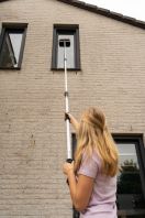 telescoopsteel met waterdoorvoer