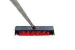 OB Straatbezem rood + steel 150 cm 